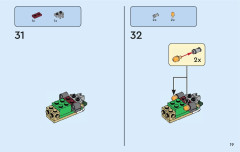 LEGO 31058 instructions page 19 – build guide