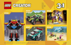 LEGO 31058 instructions page 28 – build guide