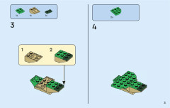 LEGO 31058 instructions page 3 – build guide