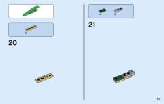 LEGO 31058 instructions page 19 – build guide