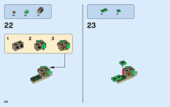 LEGO 31058 instructions page 20 – build guide