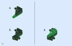 LEGO 31058 instructions page 22 – build guide