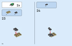 LEGO 31058 instructions page 24 – build guide