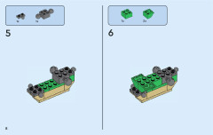 LEGO 31058 instructions page 8 – build guide