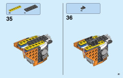 LEGO 31059 instructions page 21 – build guide