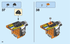 LEGO 31059 instructions page 22 – build guide