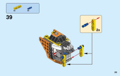 LEGO 31059 instructions page 23 – build guide
