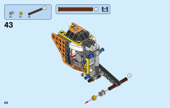 LEGO 31059 instructions page 28 – build guide