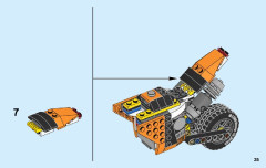 LEGO 31059 instructions page 35 – build guide