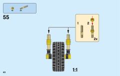 LEGO 31059 instructions page 40 – build guide