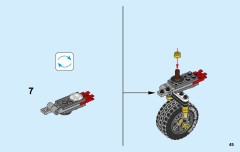 LEGO 31059 instructions page 45 – build guide