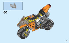 LEGO 31059 instructions page 49 – build guide