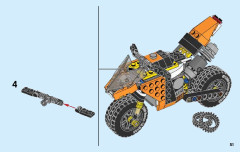 LEGO 31059 instructions page 51 – build guide