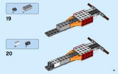 LEGO 31059 instructions page 13 – build guide