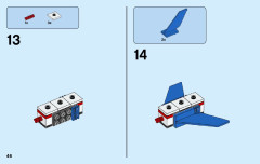 LEGO 31060 instructions page 46 – build guide