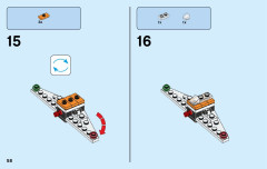 LEGO 31060 instructions page 58 – build guide