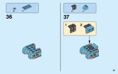 LEGO 31062 instructions page 21 – build guide