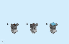 LEGO 31062 instructions page 28 – build guide