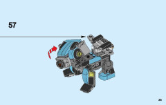 LEGO 31062 instructions page 35 – build guide