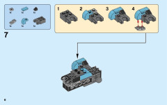 LEGO 31062 instructions page 6 – build guide