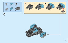 LEGO 31062 instructions page 7 – build guide