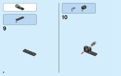 LEGO 31062 instructions page 8 – build guide