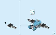 LEGO 31062 instructions page 15 – build guide