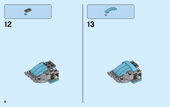 LEGO 31062 instructions page 8 – build guide