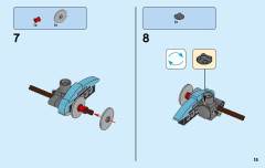 LEGO 31062 instructions page 15 – build guide