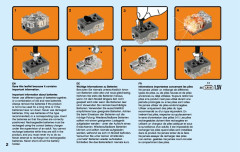 LEGO 31062 instructions page 2 – build guide