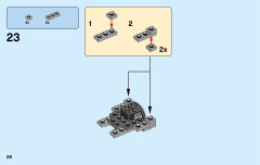 LEGO 31062 instructions page 26 – build guide