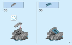 LEGO 31062 instructions page 33 – build guide