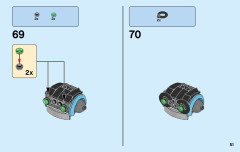 LEGO 31062 instructions page 51 – build guide