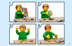 LEGO 31062 instructions page 9 – build guide