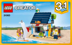 LEGO 31063 instructions page 1 – build guide