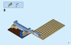 LEGO 31063 instructions page 11 – build guide