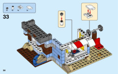 LEGO 31063 instructions page 38 – build guide
