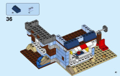 LEGO 31063 instructions page 41 – build guide