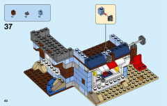 LEGO 31063 instructions page 42 – build guide