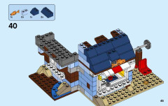 LEGO 31063 instructions page 45 – build guide