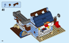 LEGO 31063 instructions page 46 – build guide
