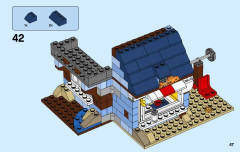 LEGO 31063 instructions page 47 – build guide