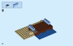 LEGO 31063 instructions page 20 – build guide