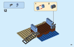 LEGO 31063 instructions page 23 – build guide