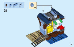LEGO 31063 instructions page 39 – build guide