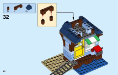 LEGO 31063 instructions page 40 – build guide