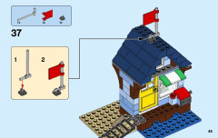 LEGO 31063 instructions page 45 – build guide