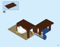 LEGO 31063 instructions page 21 – build guide