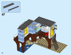 LEGO 31063 instructions page 50 – build guide