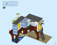 LEGO 31063 instructions page 51 – build guide